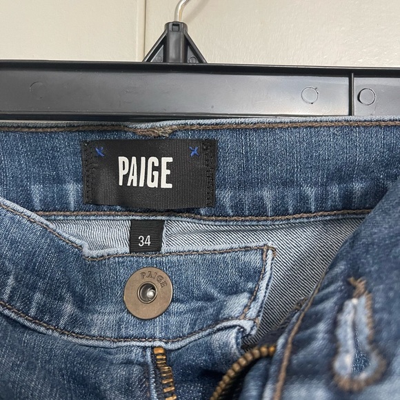 Paige Federal, 9% Stretch, 34 Slim Straight. Near perfect condition. - Picture 2 of 6